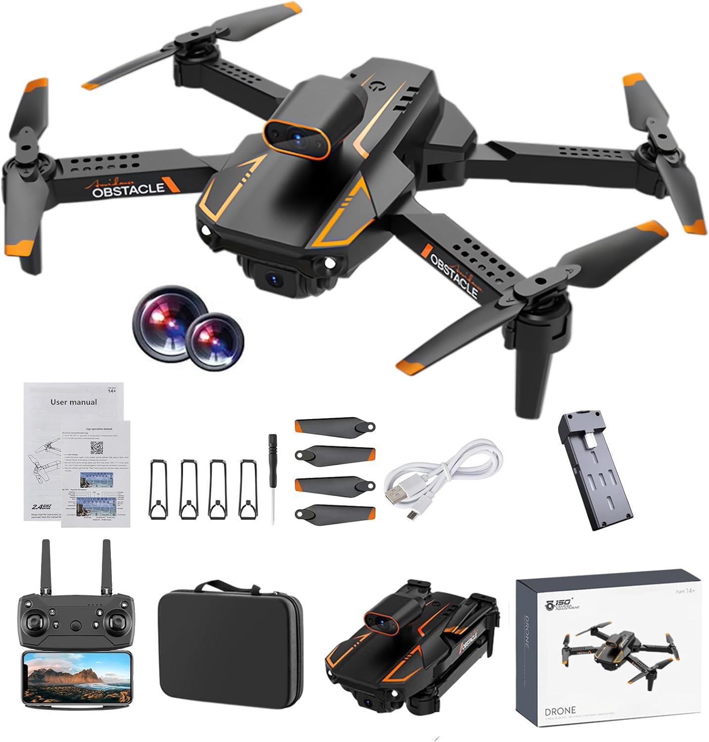 drone-wifi-fpv-drone-con-doble-camara-hd-1080p-modo-de-retencion-de-altitud-plegable-rc-drone-sensor-de-obstaculos-route-fly-modo-sin-cabeza